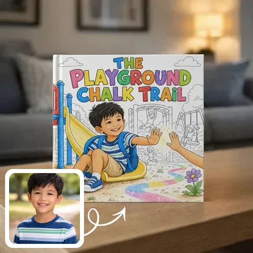 Personalized storybook - The Playground Chalk Trail - Genie in a Book