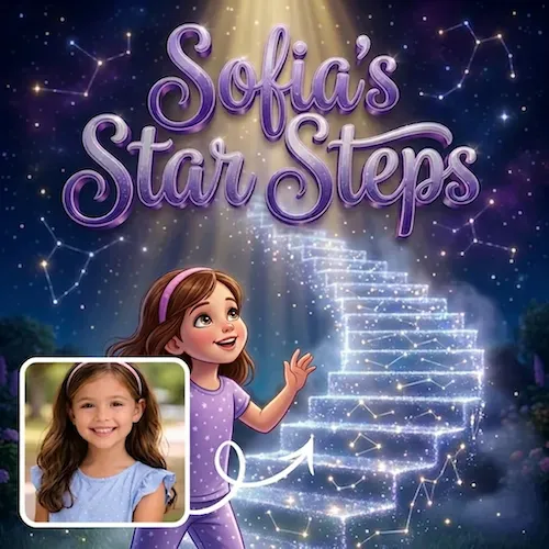 Personalized storybook - Sofia's Star Steps - Genie in a Book